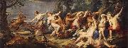 RUBENS, Pieter Pauwel Diana and her Nymphs Surprised by the Fauns Spain oil painting artist
